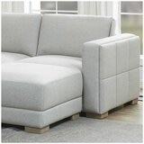 Synergy Home Furnishings Fabric Sectional With Ottoman Synergy Home Furnishings Fabric Sectional With Ottoman
