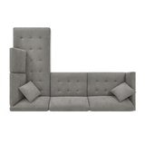 Thomasville Miles Fabric Sectional with Power Footrest Thomasville Miles Fabric Sectional with Power Footrest
