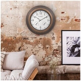 La Crosse Metal Wall Clock