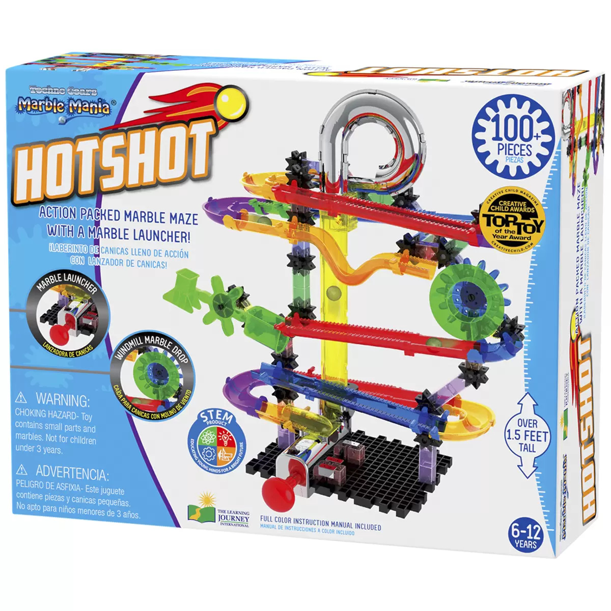 Techno Gears Marble Mania HotShot and Crankster 2 Pack Set