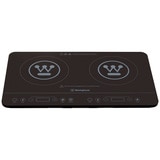 Westinghouse Twin Induction Cooker - 2400W, Black