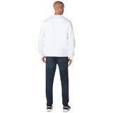 Kirkland Signature Unisex Fleece Crewneck White