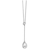 18KT White Gold Cultured Freshwater Pearl Pendant