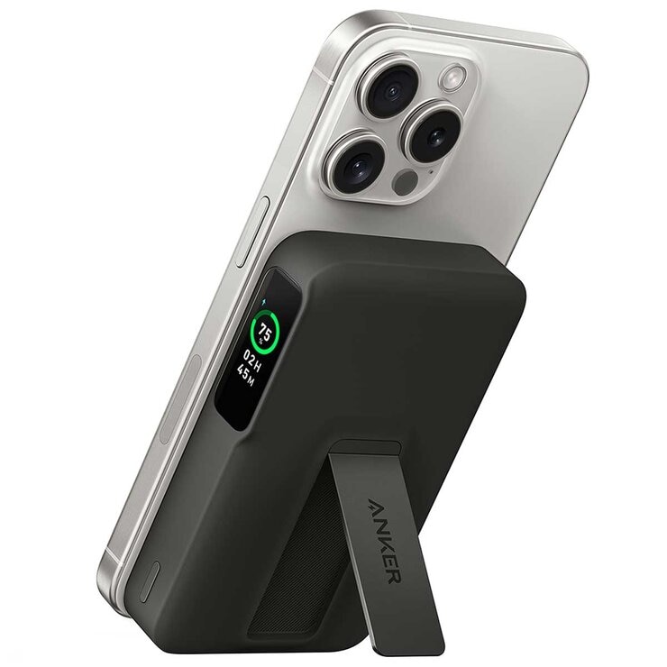 Anker MagGo 10K Magnetic Power Bank With Qi2 Black A1654H11 Anker MagGo 10K Magnetic Power Bank With Qi2 Black A1654H11