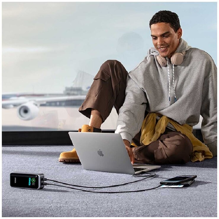 Anker Prime 12K 130W Power Bank Black A1335011 Anker Prime 12K 130W Power Bank Black A1335011