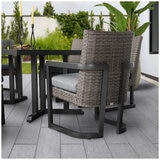 Agio Luna 7 Piece Woven Dining Set Agio Luna 7 Piece Woven Dining Set