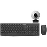 Philips Wireless Keyboard and Mouse Pack With Webcam Bundle