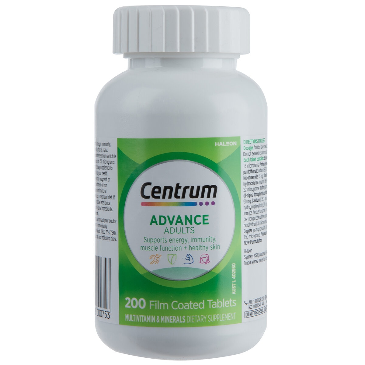 Centrum Advance Multivitamin 200 Count