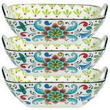 Certified Square Bowls 3 Piece Set