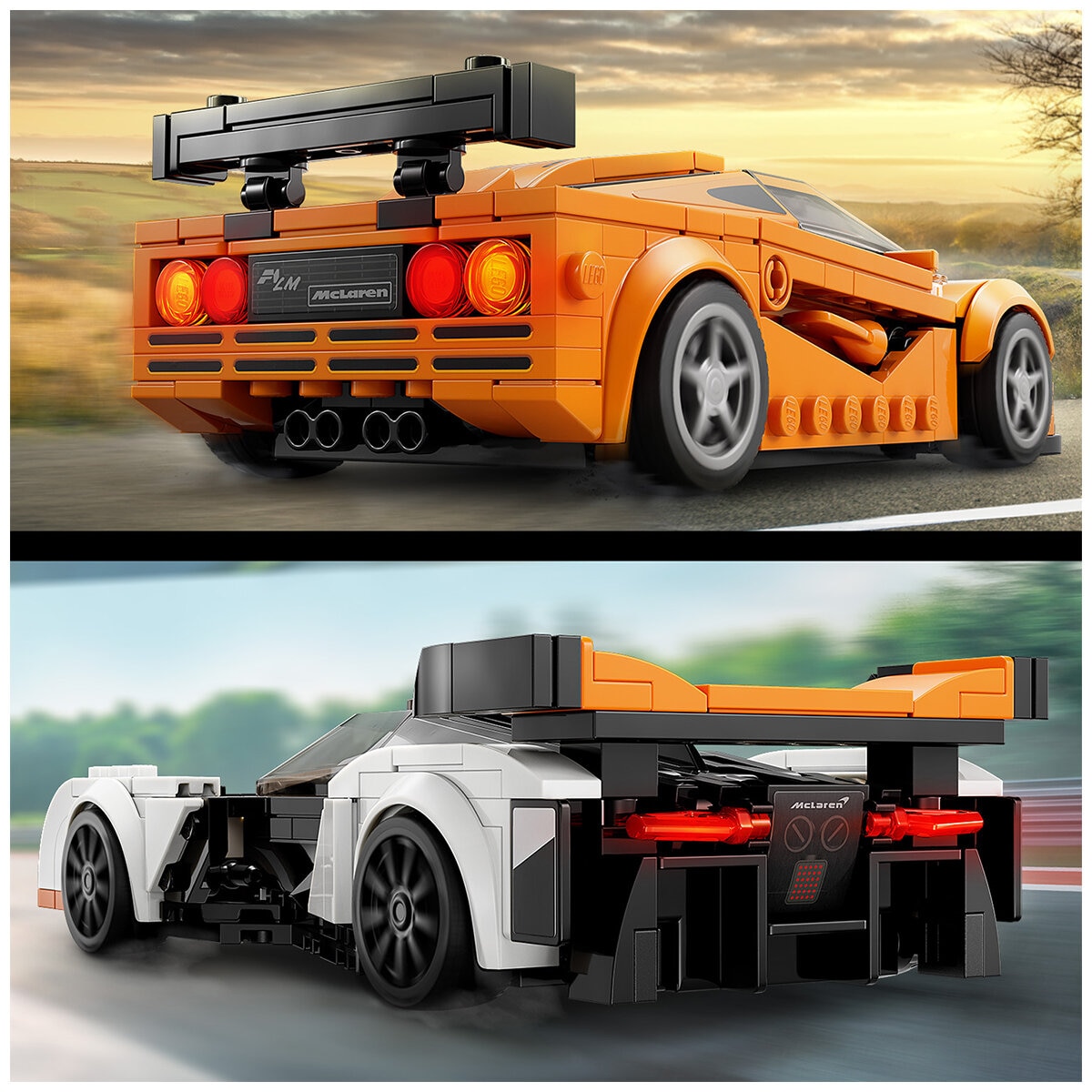 LEGO Speed Champions McLaren Solus GT & McLaren F1 LM 76918