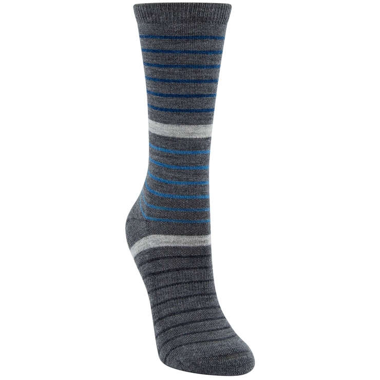Kirkland Signature Ladies' Trail Sock 6pk Blue & Grey | Costco Australia