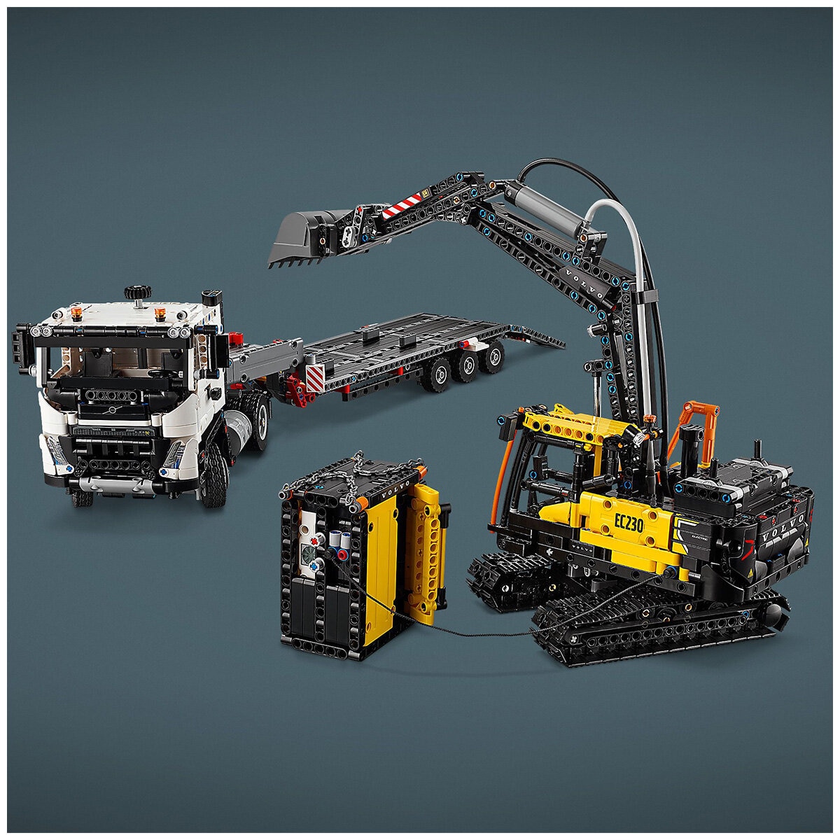 LEGO Technic Volvo FMX Truck & EC230 Electric Excavator 42175