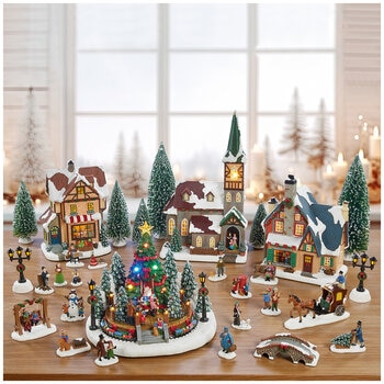 Christmas Village 30 Piece