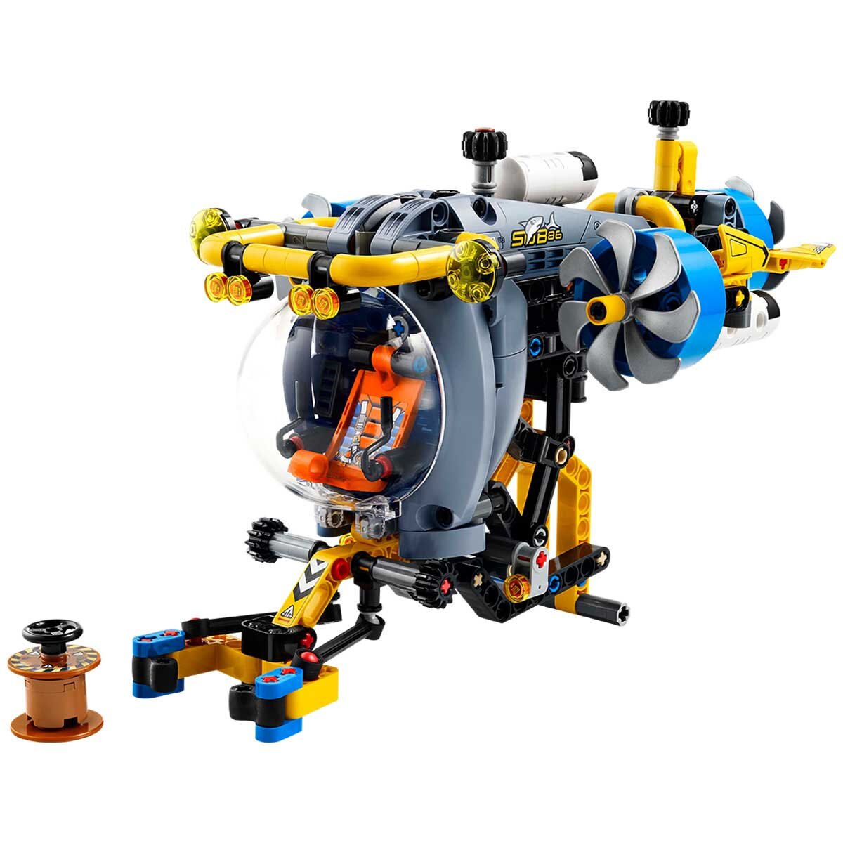 LEGO Technic Deep-Sea Research Submarine Toy Set 42201