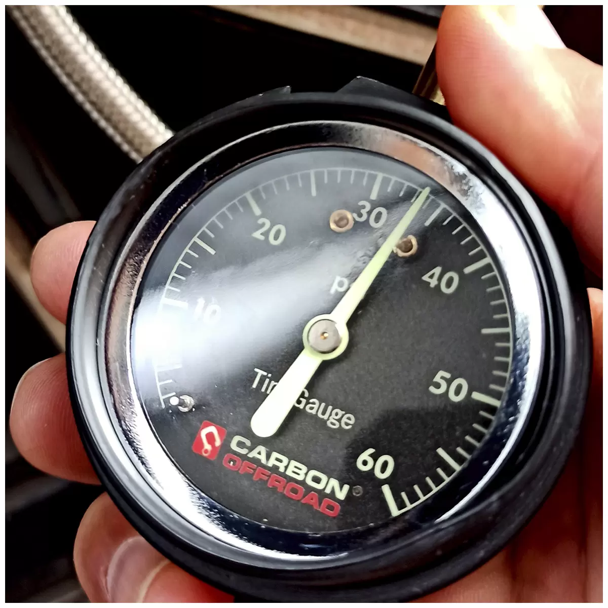 Carbon Offroad Analogue Tyre Deflator