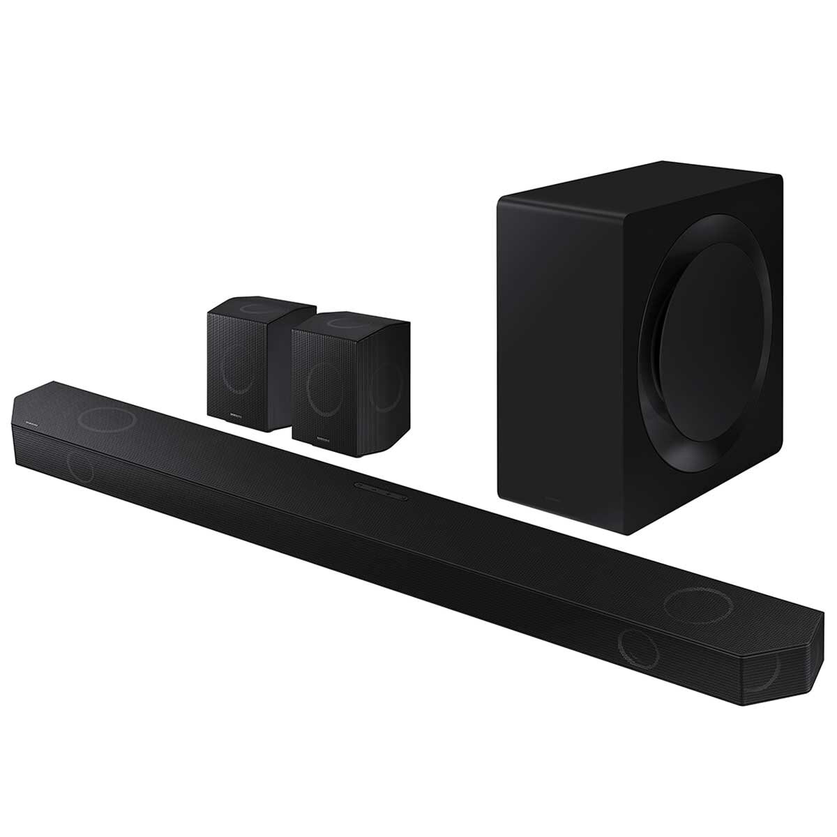 Samsung Q990D Q-Series 11.1.4 Channel Soundbar With Wireless Subwoofer And Rear Speakers HW-Q990D