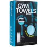 Jason Gymtowel 2 pack - Aqua