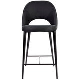 Cafe Lighting and Living Austin Kitchen Stool, Black/