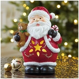 Christmas Figurines Night Lights Set of 3