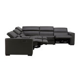 Gilman Creek Leather Power Reclining Sectional