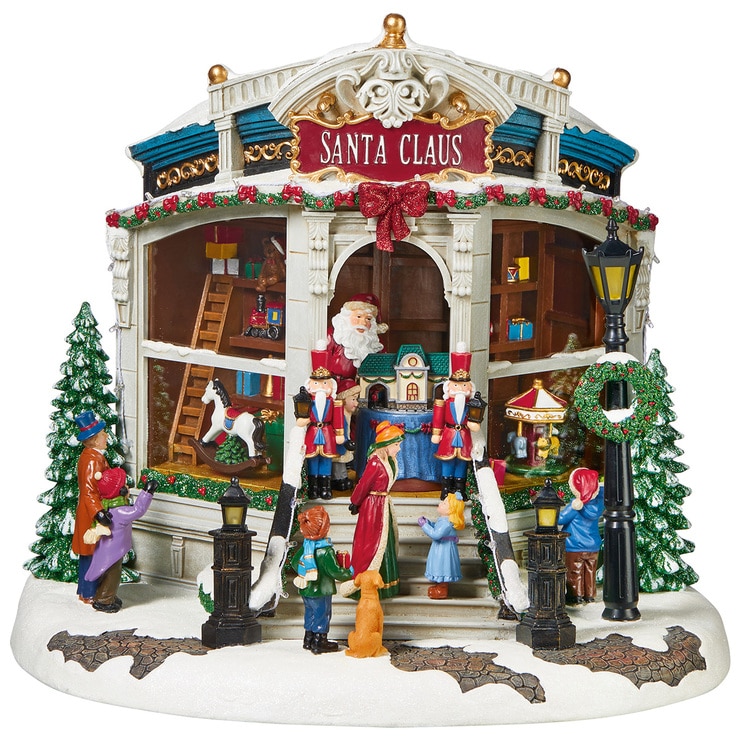 Santa's Toy Shop Christmas Decoration 38.1cm | Costco Australia