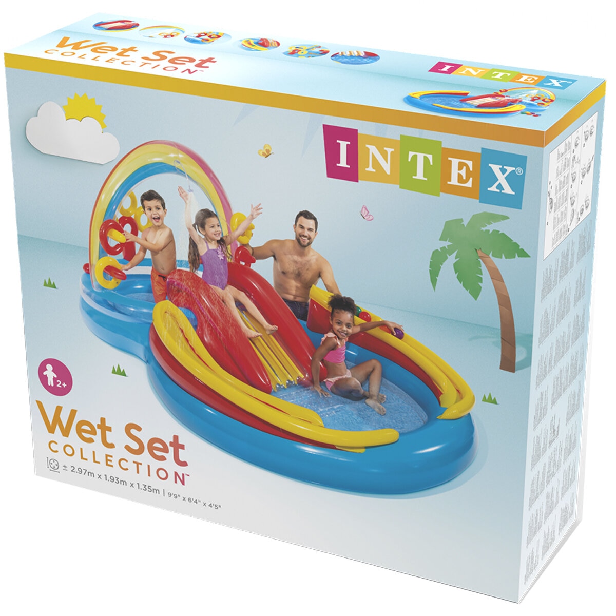 Intex Rainbow Ring Play Centre