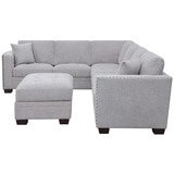 Thomasville Fabric Sectional With Storage Ottoman Costco Australia