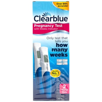 Clearblue Digital Pregnancy Test With Weeks Indicator 2 Tests