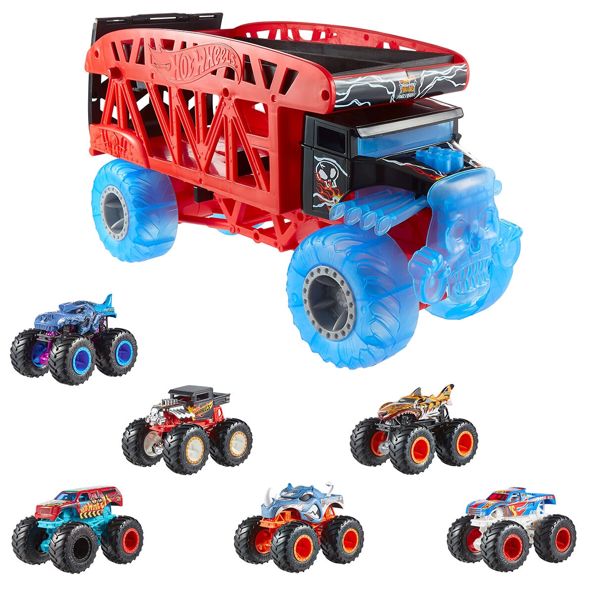 Hot Wheels Monster Trucks Power Smashers Bundle Costco