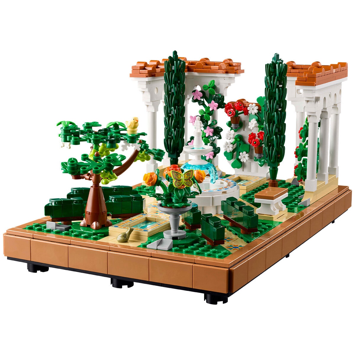 LEGO Icons Fountain Garden Home and Office Decor, Building Set for Adults 10359