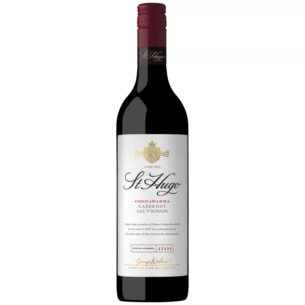 St Hugo Coonawarra Cabernet Sauvignon 6 x 750ml