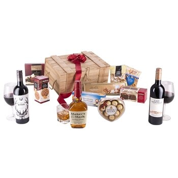 Interhampers Bourbon And Red Crate