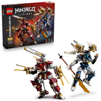 LEGO NINJAGO The Twin Titan Mechs Action Figures 71870 LEGO NINJAGO The Twin Titan Mechs Action Figures 71870