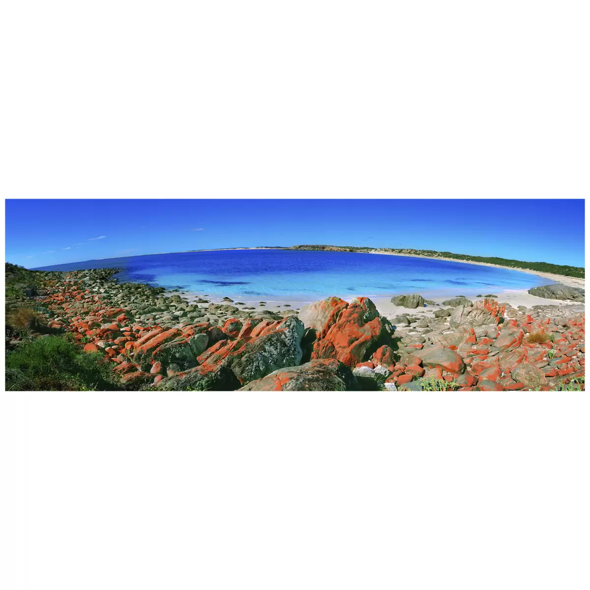 Ken Duncan 50 Inch Dolphin Beach, Innes NP, SA Framed Print