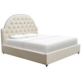 Moran Princess King Bedhead With Encasement With Slatted Base Cream