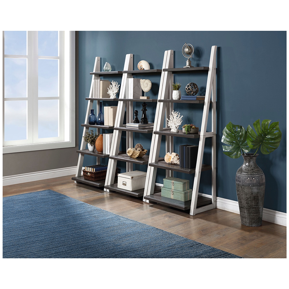 Bayside Furnishings Ashlyn Ladder Bookcase 182.9cm Costco Australia