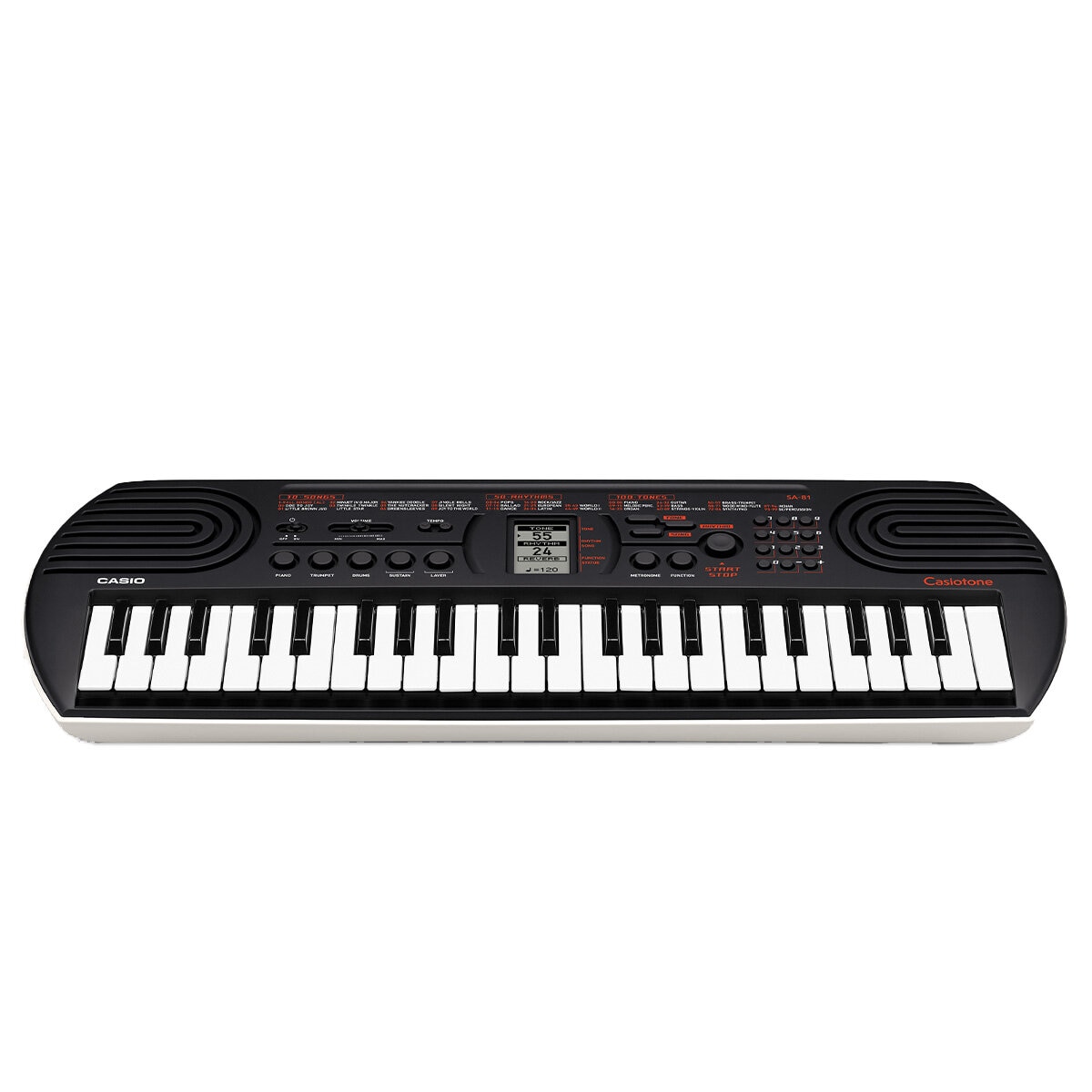 CASIO Casiotone 44 Key Portable Mini Keyboard SA81