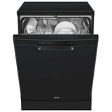 Haier 60cm Freestanding Dishwasher Black HDW13V1B1