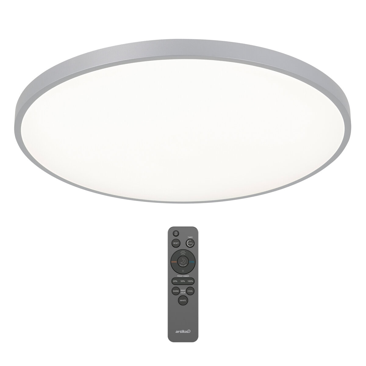 artika galaxy led ceiling light with bluetooth speaker