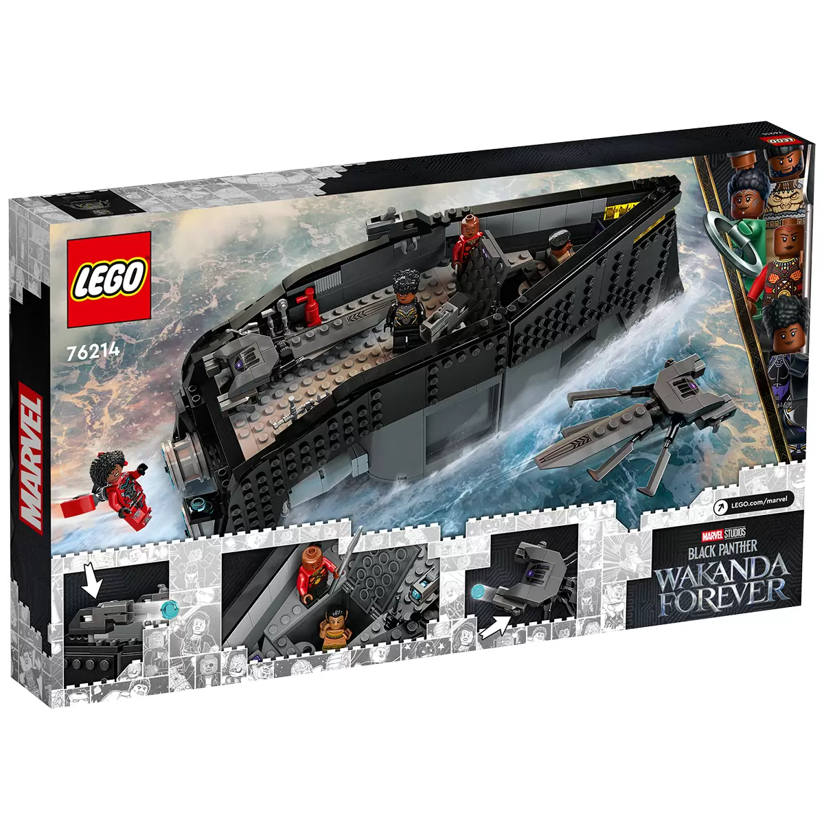 LEGO Marvel Super Heroes Black Panther: War on the Water 76214