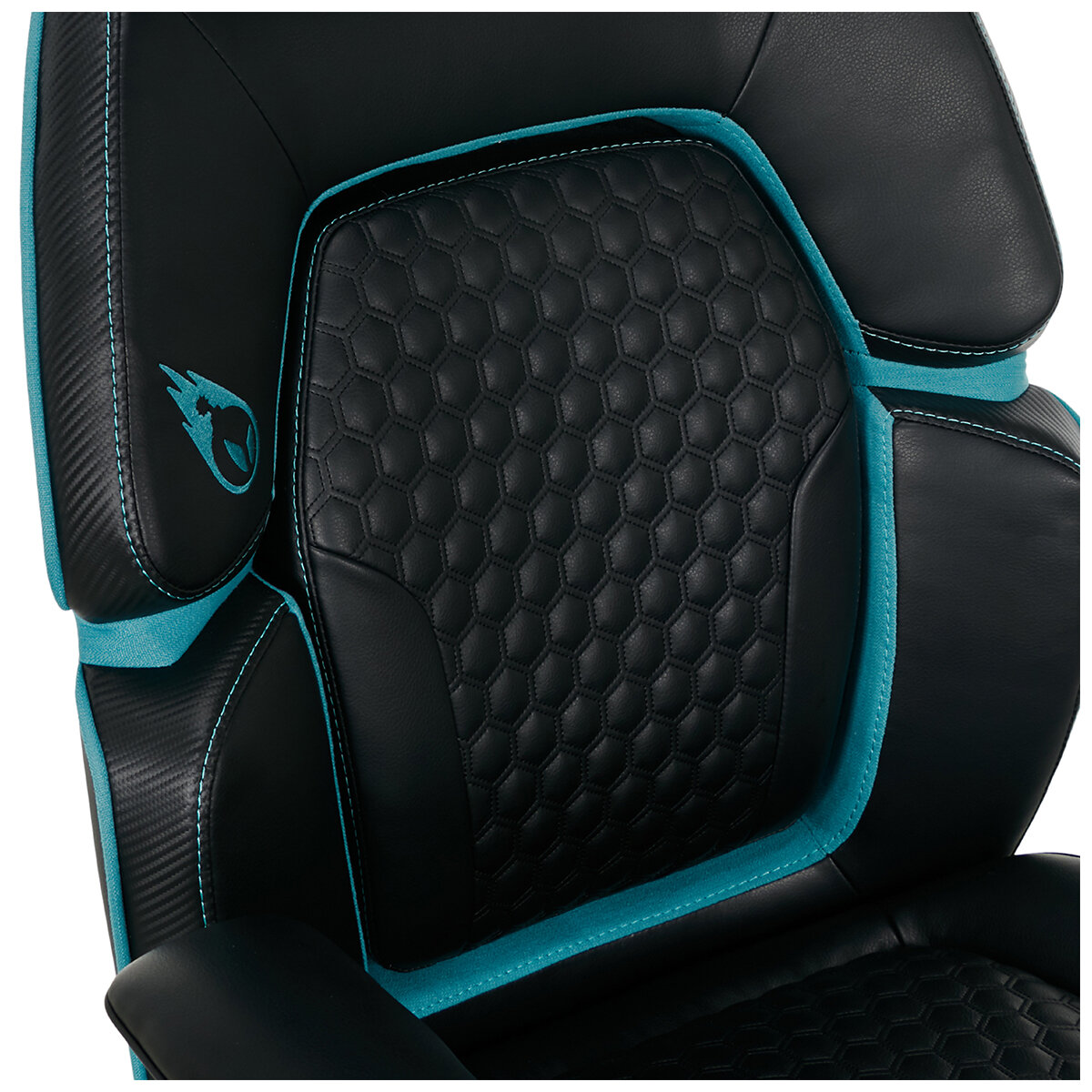 DPS Gaming Chair With Adjustable Headrest Black