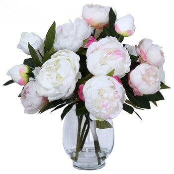 CG Hunter Faux Peony Arrangement 45cm