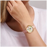 Ted Baker Ammy Floral Pink Leather Women's Watch BKPAMS304