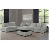 Thomasville New Rockford 6 Piece Modular Fabric Sectional