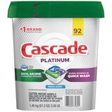 Cascade Platinum Dishwashing Pacs 92 Count