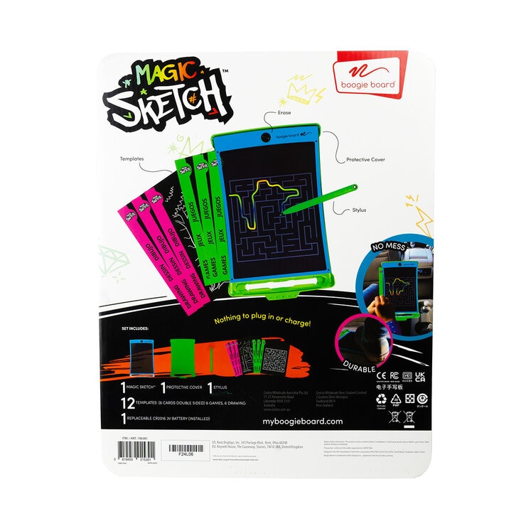 Boogie Board Magic Sketch Club Pack Boogie Board Magic Sketch Club Pack