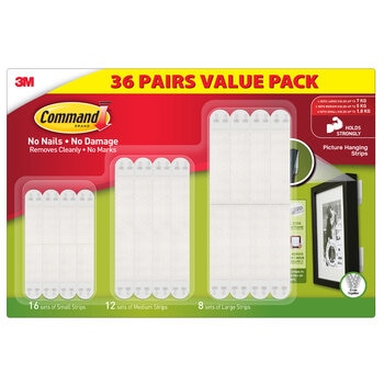 Command Picture Hanging Strip 36 Pack