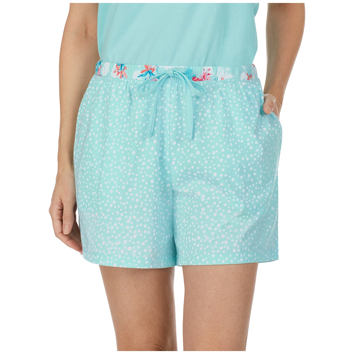 Carole Hochman 4 Piece Pyjama Set - Aqua