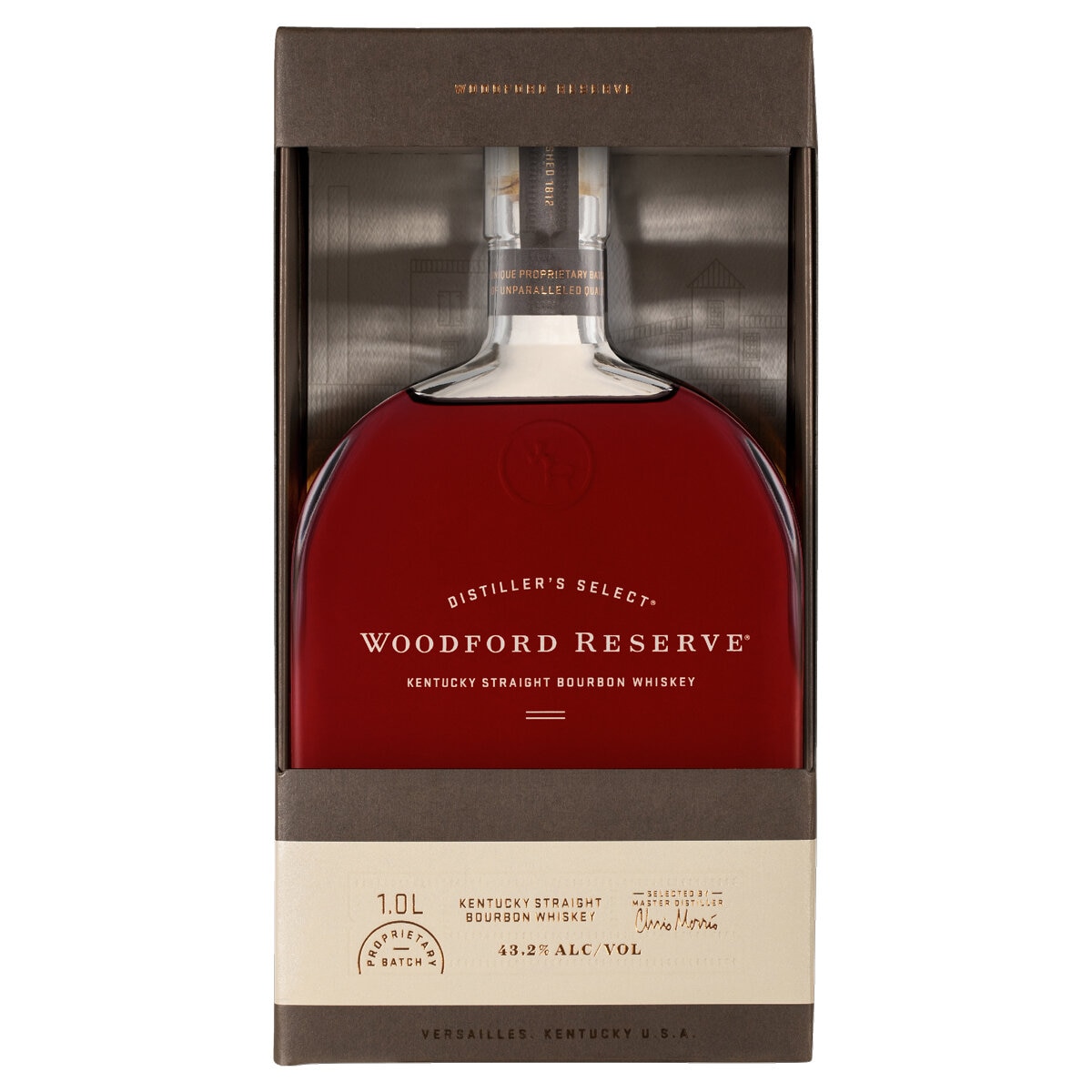 Woodford Reserve Kentucky Straight Bourbon Whiskey 1L - Stock on order