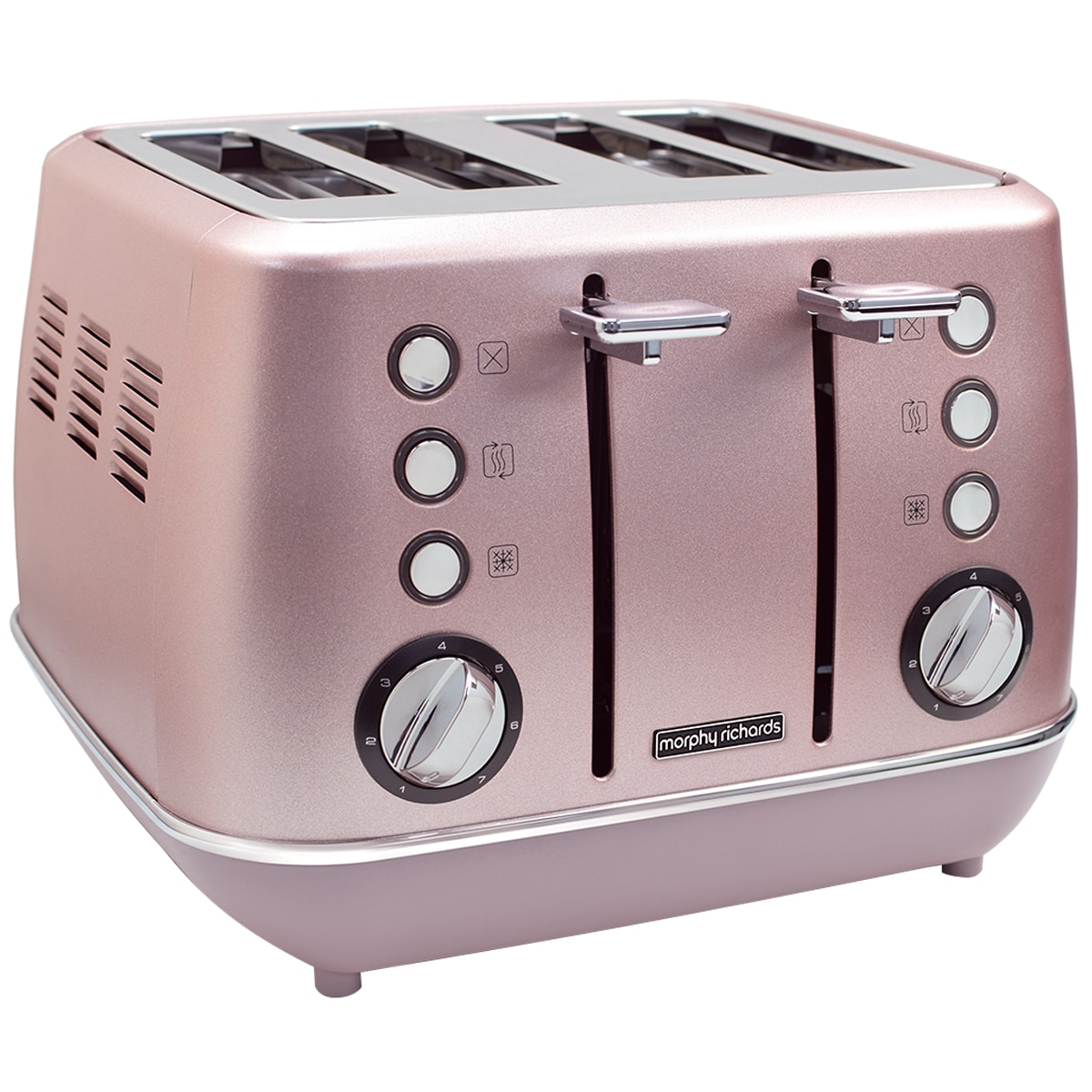 morphy richards rose quartz toaster